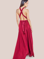 Multiway Tie-Up Maxi Dress