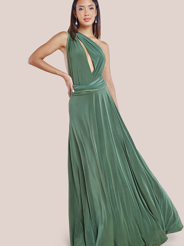 Multiway Tie-Up Maxi Dress