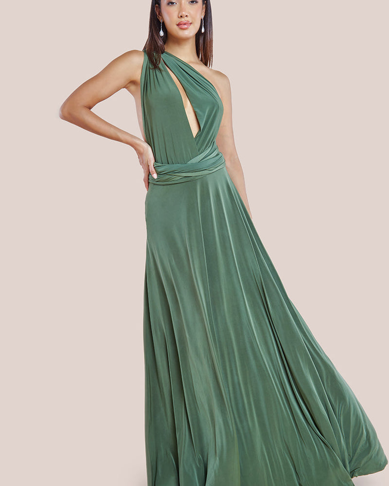 Multiway Tie-Up Maxi Dress