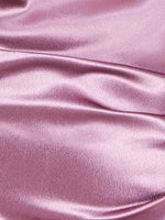 Cowl Neck Satin Maxi Dress