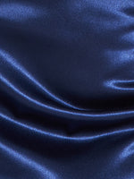 Cowl Neck Satin Maxi Dress