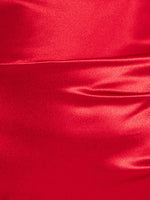 Cowl Neck Satin Maxi Dress
